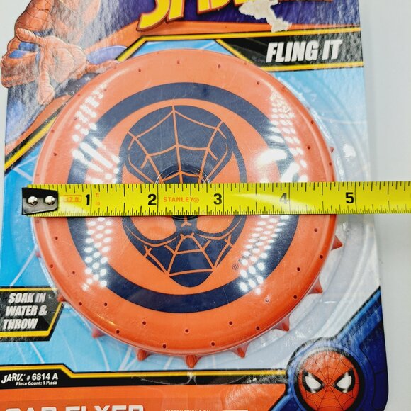 Marvel Avenger Spiderman Water Cap Flyer & Spiderman Wood Craft Stocking Stuffer - Picture 9 of 9
